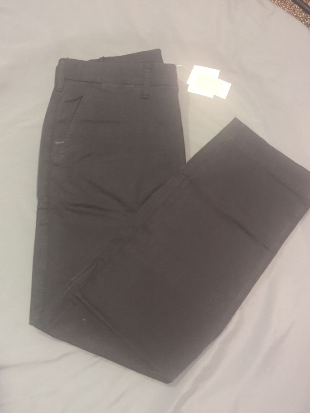 American Eagle Outfitters Men's Black Dress Trousers